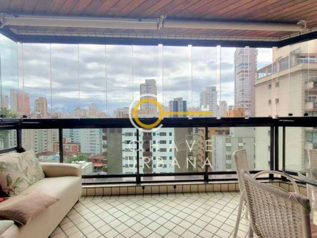 Apartamento com 4 dormitórios à venda, 211 m² por R$ 2.332.000,00 - Boqueirão - Santos/SP