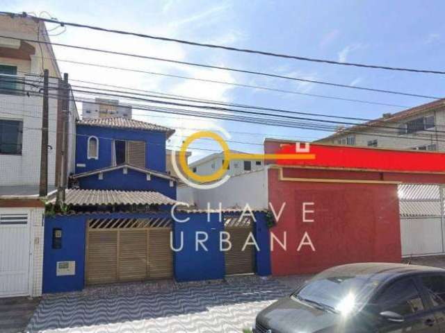 Terreno para alugar, 657 m² por R$ 11.280,01/mês - Aparecida - Santos/SP