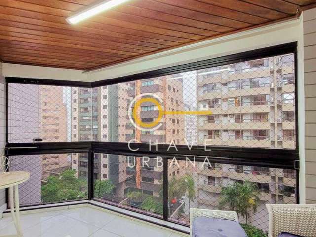 Apartamento com 2 dormitórios à venda, 120 m² por R$ 1.350.000,00 - Aparecida - Santos/SP