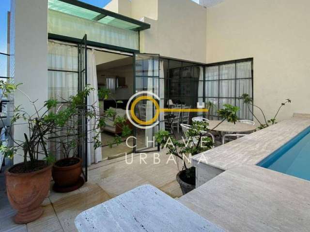 Cobertura com 3 dormitórios à venda, 362 m² por R$ 5.500.000,00 - Vila Rica - Santos/SP