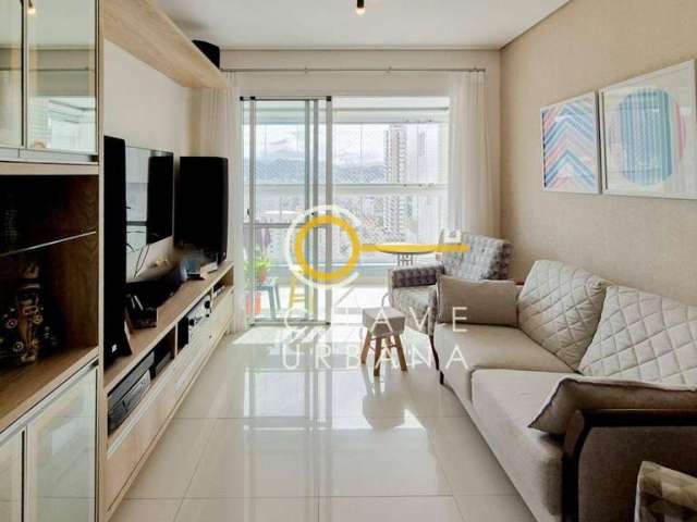 Apartamento com 2 dormitórios à venda, 77 m² por R$ 890.000,00 - Pompéia - Santos/SP