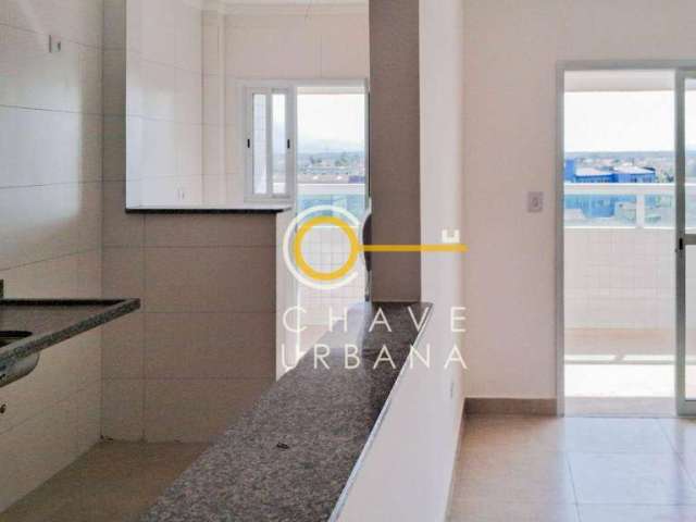 Apartamento com 2 dormitórios à venda, 69 m² por R$ 420.000,00 - Guilhermina - Praia Grande/SP