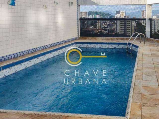 Cobertura com 4 dormitórios à venda, 420 m² por R$ 2.650.000,00 - Boqueirão - Santos/SP