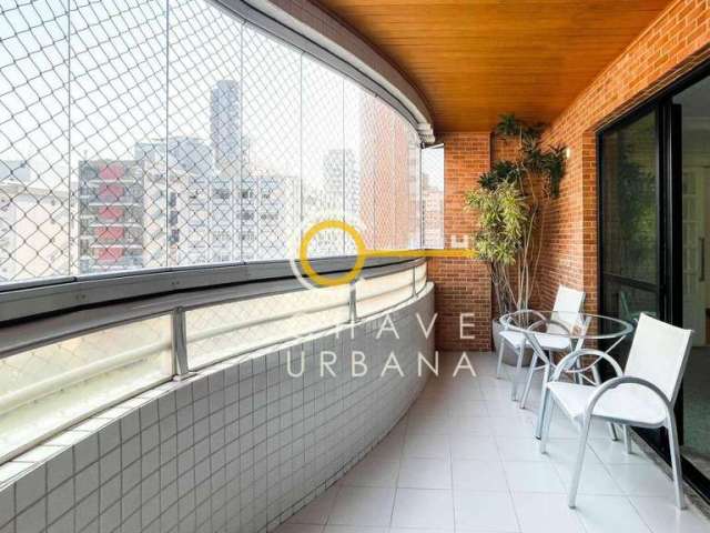 Apartamento com 4 dormitórios para alugar, 200 m² por R$ 9.000,02/mês - Gonzaga - Santos/SP