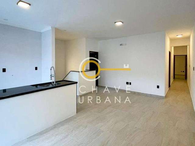 Casa Sobreposta Alta NOVA com 3 dormitórios à venda, 114 m² por R$ 870.000 - Vila Belmiro - Santos/SP