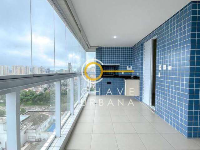 Apartamento com 3 dormitórios à venda, 129 m² por R$ 1.650.000,00 - Aparecida - Santos/SP