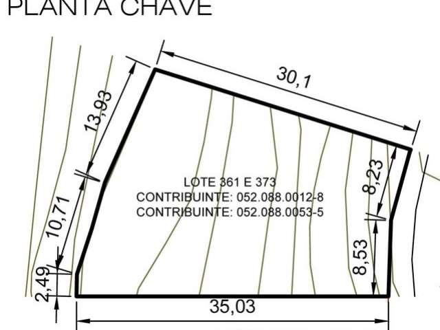 Terreno em declive de 709 m² na vila oratorio