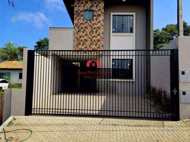 Casa para Venda em Ponta Grossa, Oficinas, 3 dormitórios, 1 suíte, 3 banheiros, 2 vagas