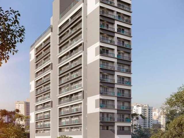 Apartamento com 1 quarto à venda na Itapiru, 154, Mirandópolis, São Paulo, 24 m2 por R$ 296.300