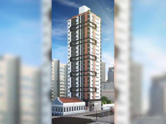 Apartamento com 2 quartos à venda na Avenida Visconde de Guarapuava, 2700, Centro, Curitiba, 33 m2 por R$ 384.406