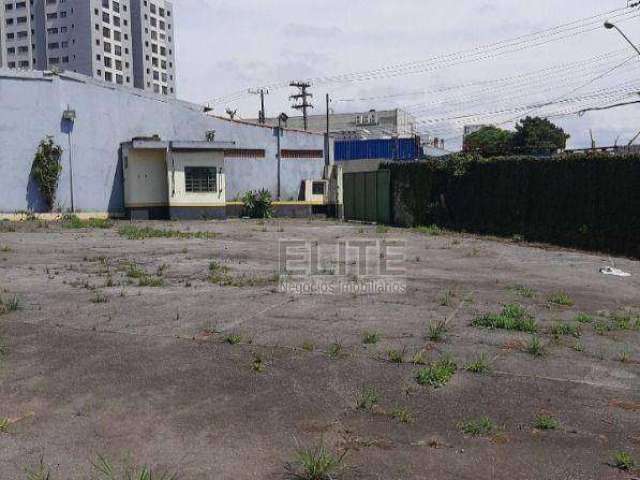 Terreno à venda, 634 m² por R$ 1.600.000,00 - Campestre - Santo André/SP