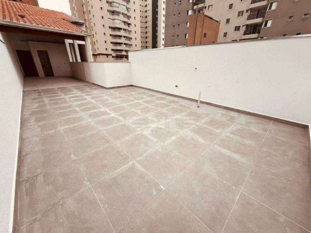 Cobertura com 3 dormitórios à venda, 146 m² por R$ 900.000,00 - Campestre - Santo André/SP