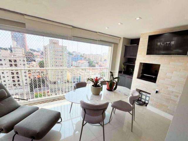 Apartamento com 2 dormitórios à venda, 124 m² por R$ 1.420.000,00 - Campestre - Santo André/SP