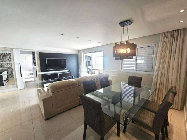 Apartamento com 2 dormitórios para alugar, 124 m² por R$ 6.729,38/mês - Campestre - Santo André/SP