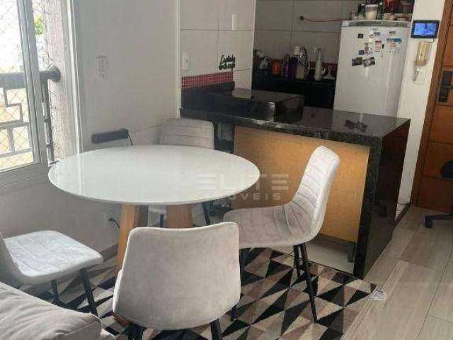 Apartamento à venda com 2 quartos, 48 m² por R$ 385.000 - Campestre - Santo André/SP