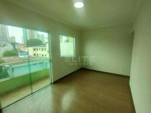 Apartamento com 3 dormitórios para alugar, 88 m² por R$ 2.950,80/mês - Jardim - Santo André/SP