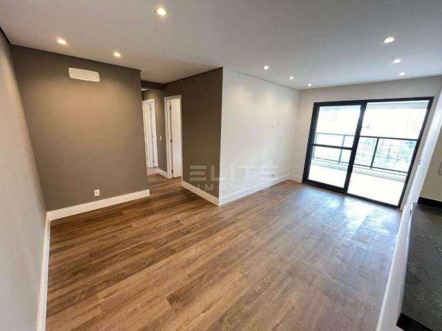 Apartamento com 3 dormitórios para alugar, 87 m² por R$ 5.100,64/mês - Vila Bastos - Santo André/SP