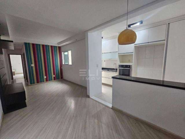 Apartamento com 2 dormitórios para alugar, 70 m² por R$ 2.191,46/mês - Vila Humaitá - Santo André/SP