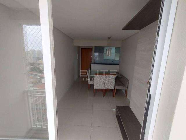 Apartamento com 2 dormitórios para alugar, 50 m² por R$ 2.917,00/mês - Santa Maria - Santo André/SP