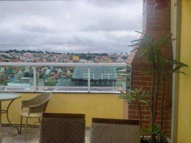 Cobertura com 3 dormitórios à venda, 90 m² por R$ 380.000,00 - Jardim Alvorada - Santo André/SP