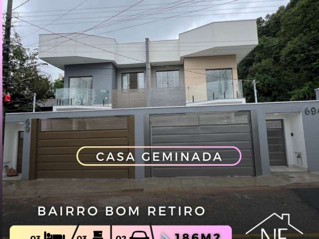 Casa Geminada Duplex Bairro Bom Retiro!  (Ipatinga)