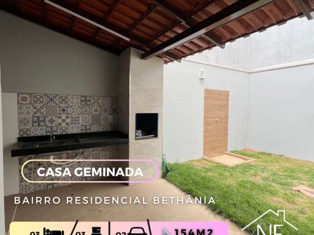 Casa Geminada Duplex Bairro Residencial Bethânia! (Santana do Paraíso)