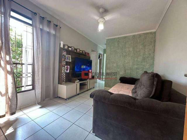 Apartamento com 2 dormitórios à venda, 48 m² por R$ 220.000,00 - Vila 12 De Setembro - Jaguariúna/SP