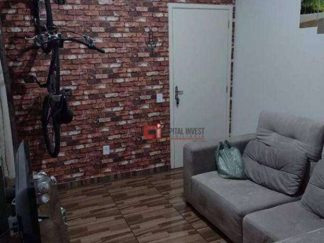 Apartamento com 2 dormitórios à venda, 50 m² por R$ 220.000 - Vargeão - Jaguariúna/SP