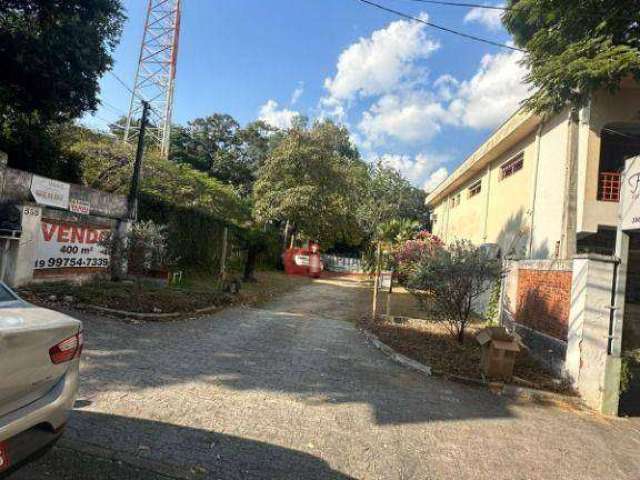 Terreno à venda, 400 m² por R$ 600.000,00 - Centro - Jaguariúna/SP