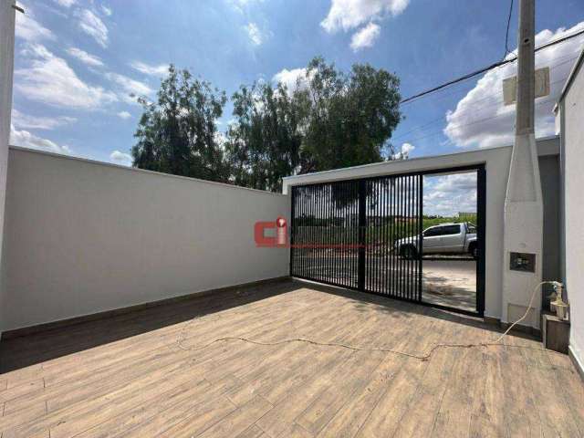 Casa com 3 dormitórios à venda, 56 m² por R$ 420.000,00 - Loteamento Residencial Reserva da Barra - Jaguariúna/SP