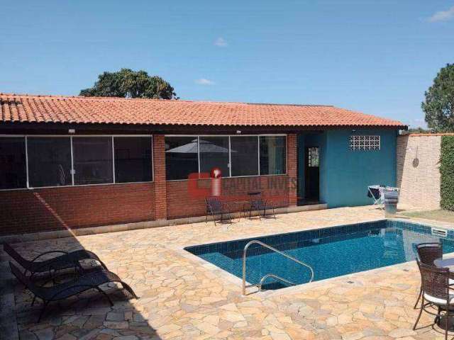 Chácara com 4 dormitórios à venda, 2317 m² por R$ 1.600.000 - Pinhalzinho - Holambra/SP