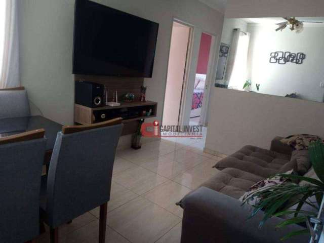 Apartamento com 2 dormitórios à venda, 43 m² por R$ 210.000,00 - Vargeão - Jaguariúna/SP
