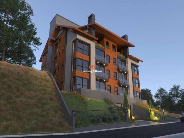 Apartamento à venda em Gramado, Floresta - Espera para split, Porcelanato, Sala ampla