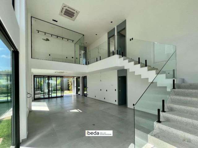 Casa Alphaville Natal - Sala ampla, 4 suítes, piscina, área gourmet, home 331m2