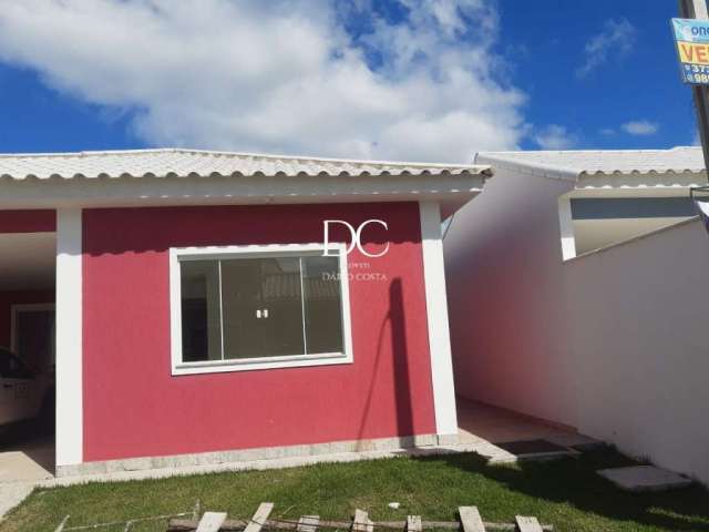 Casa em condomínio fechado com 3 quartos à venda na Estrada Oscar Vieira da Costa Júnior, 04, Cajueiros (Itaipuaçu), Maricá, 116 m2 por R$ 520.000