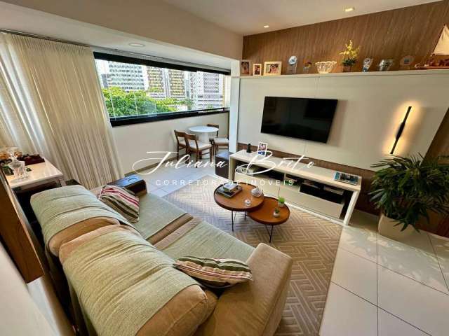 Apartamento 85 m²| 3 quartos com 1 suíte| varanda gourmet| 2 por andar|| nascente total| pituba