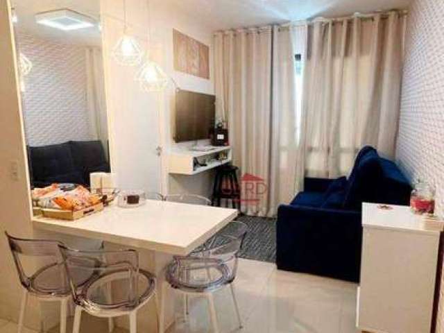 Apartamento com 2 dormitórios à venda, 37 m² por R$ 349.800,00 - Presidente Altino - Osasco/SP