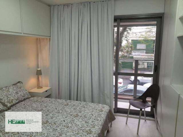 Apartamento com 1 dormitório à venda, 24 m² por R$ 430.000,00 - Campo Belo - São Paulo/SP