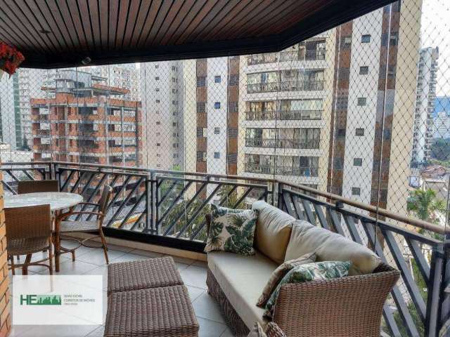 Apartamento com 4 dormitórios à venda, 216 m² por R$ 2.400.000,00 - Campo Belo - São Paulo/SP