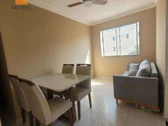 Condomínio Parque Sicilia - Apartamento com 2 dormitórios para alugar, 55 m² por R$ 2.796/mês - Vossoroca - Votorantim/SP