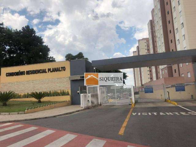 Condomínio Residencial Planalto - Apartamento com 2 dormitórios à venda, 50 m² por R$ 185.000 - Vila Odin - Sorocaba/SP