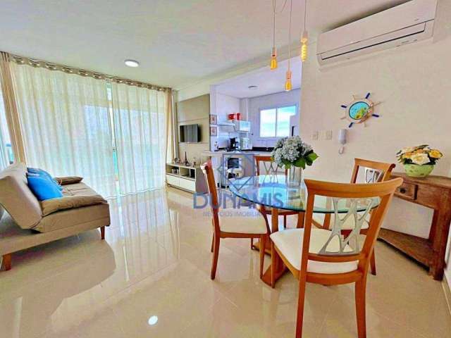 Apartamento com 3 dormitórios à venda, 87 m² por R$ 990.000,00 - Praia das Pitangueiras - Guarujá/SP