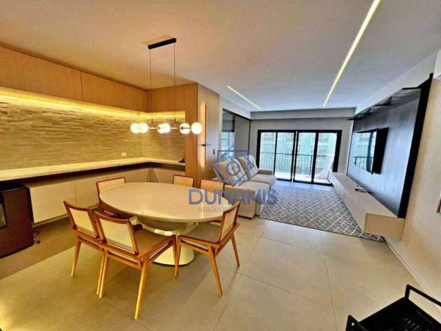 Apartamento com 2 dormitórios à venda, 140 m² por R$ 1.100.000,00 - Praia das Pitangueiras - Guarujá/SP