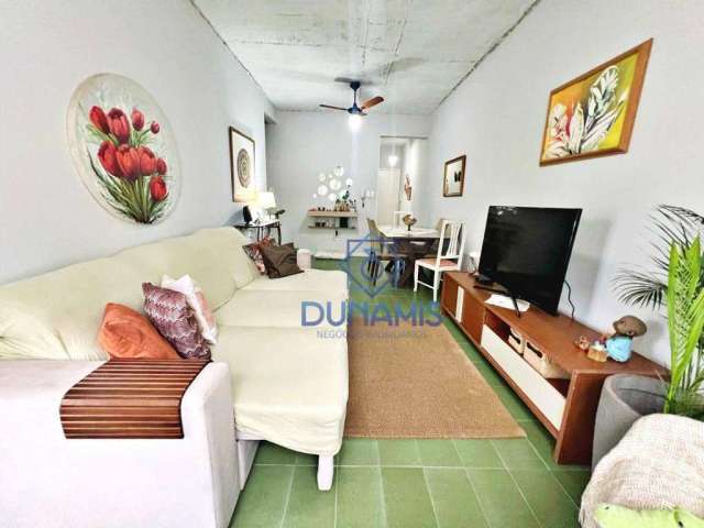 Apartamento para alugar, 80 m² por R$ 4.000,50/mês - Praia das Pitangueiras - Guarujá/SP