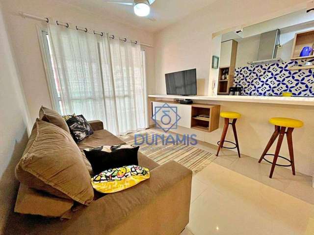 Apartamento com 2 dormitórios à venda, 71 m² por R$ 680.000,00 - Centro - Guarujá/SP