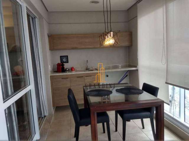 Flat com 1 dormitório para alugar, 42 m² por R$ 3.673,00/mês - Centro - São Bernardo do Campo/SP