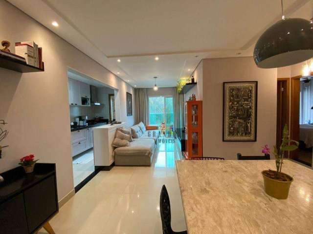 Apartamento com 3 dormitórios à venda, 84 m² por R$ 689.000,00 - Jardim Hollywood - São Bernardo do Campo/SP