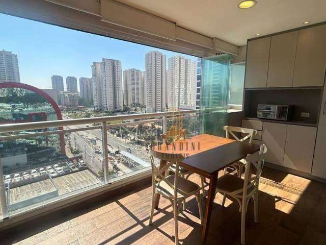 Flat com 1 dormitório para alugar, 42 m² por R$ 3.760,37/mês - Centro - São Bernardo do Campo/SP