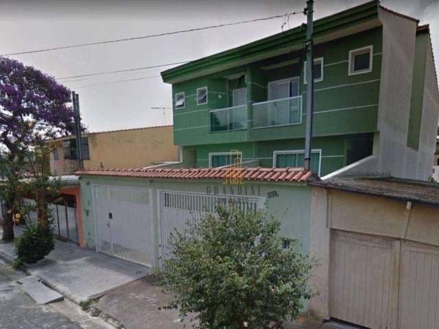 Sobrado com 3 dormitórios à venda, 192 m² por R$ 830.000,00 - Vila Curuçá - Santo André/SP