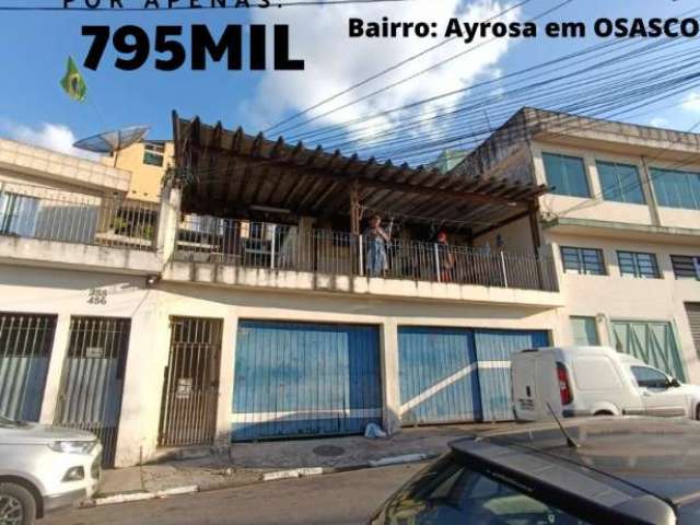 Casa com Renda no bairro Vila Ayrosa é um condominio com 6 casas